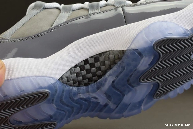 11 Air Grey Jordan Cool Low 528895-003 0820